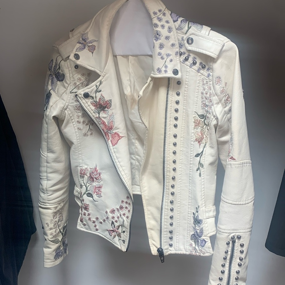 BLANK NYC leather jacket